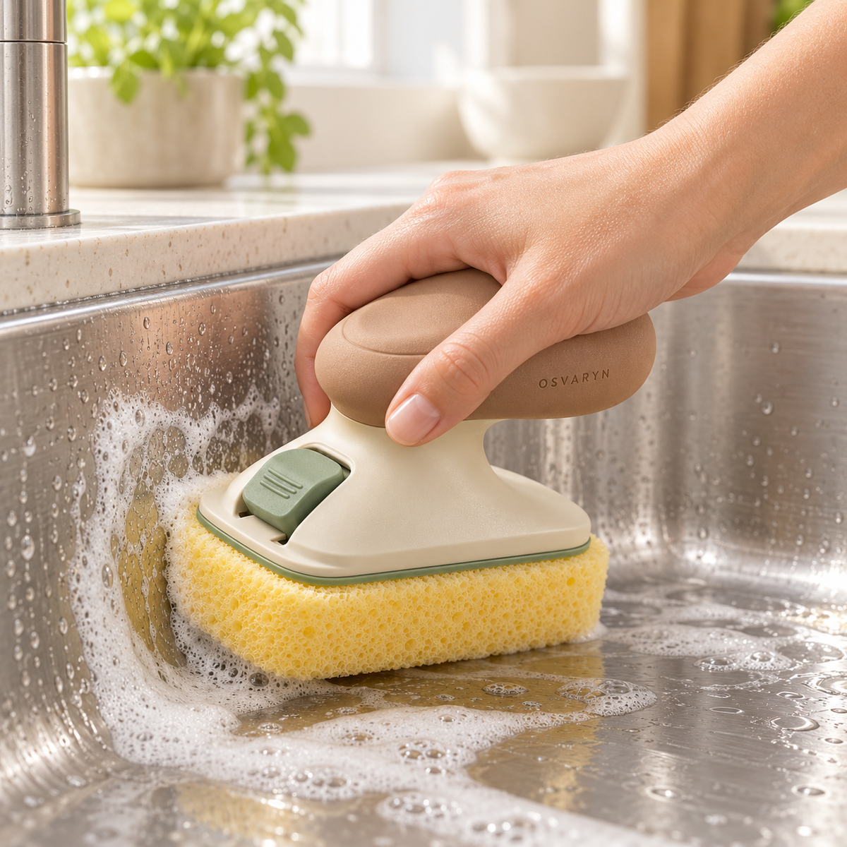GripScrub Sink Sponge Tool