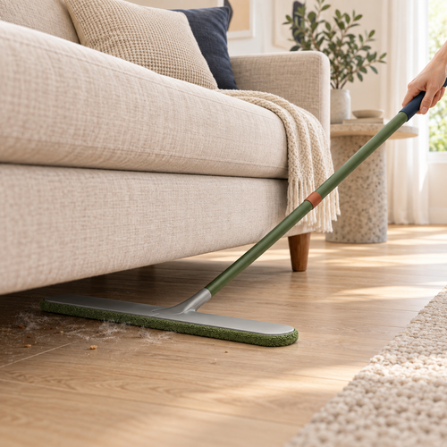 ReachClean Floor Duster shown in a modern home cleaning setting